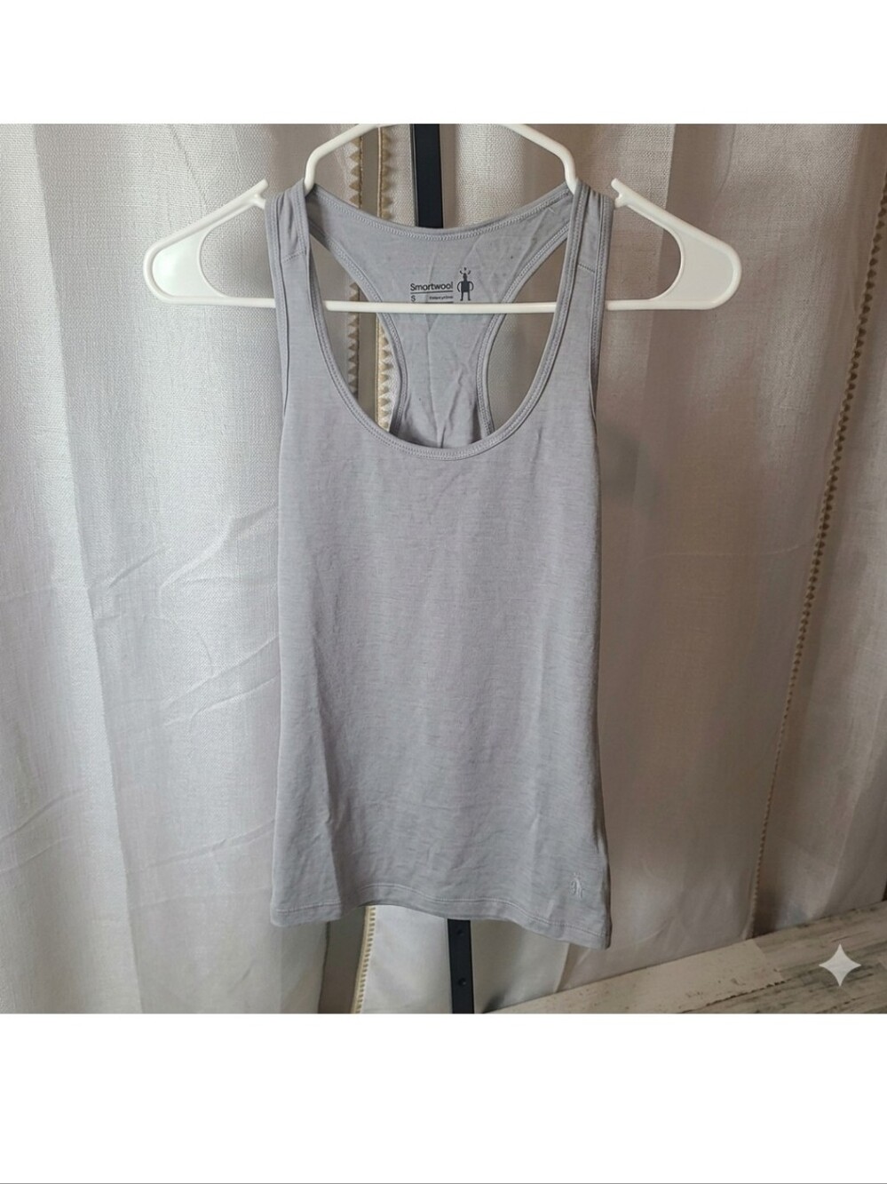 Smartwool Tank Top Womens Small Grey